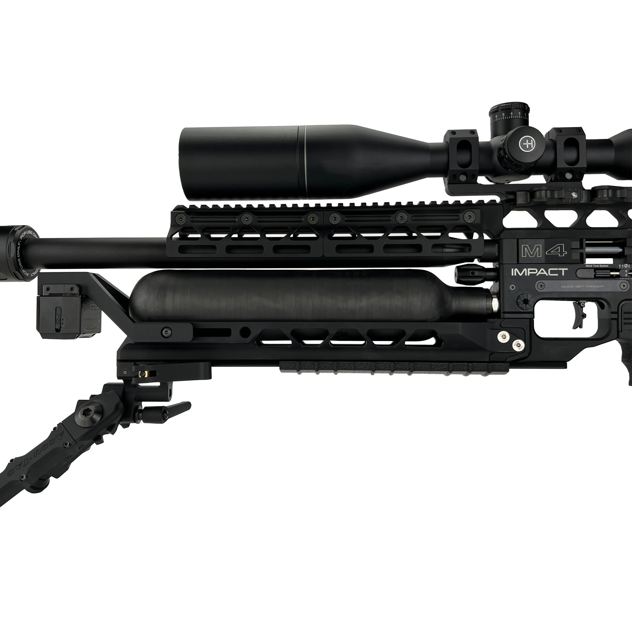 RifleTec AG1 Arca Rail Grips 2.5" Sections (3 Pack)