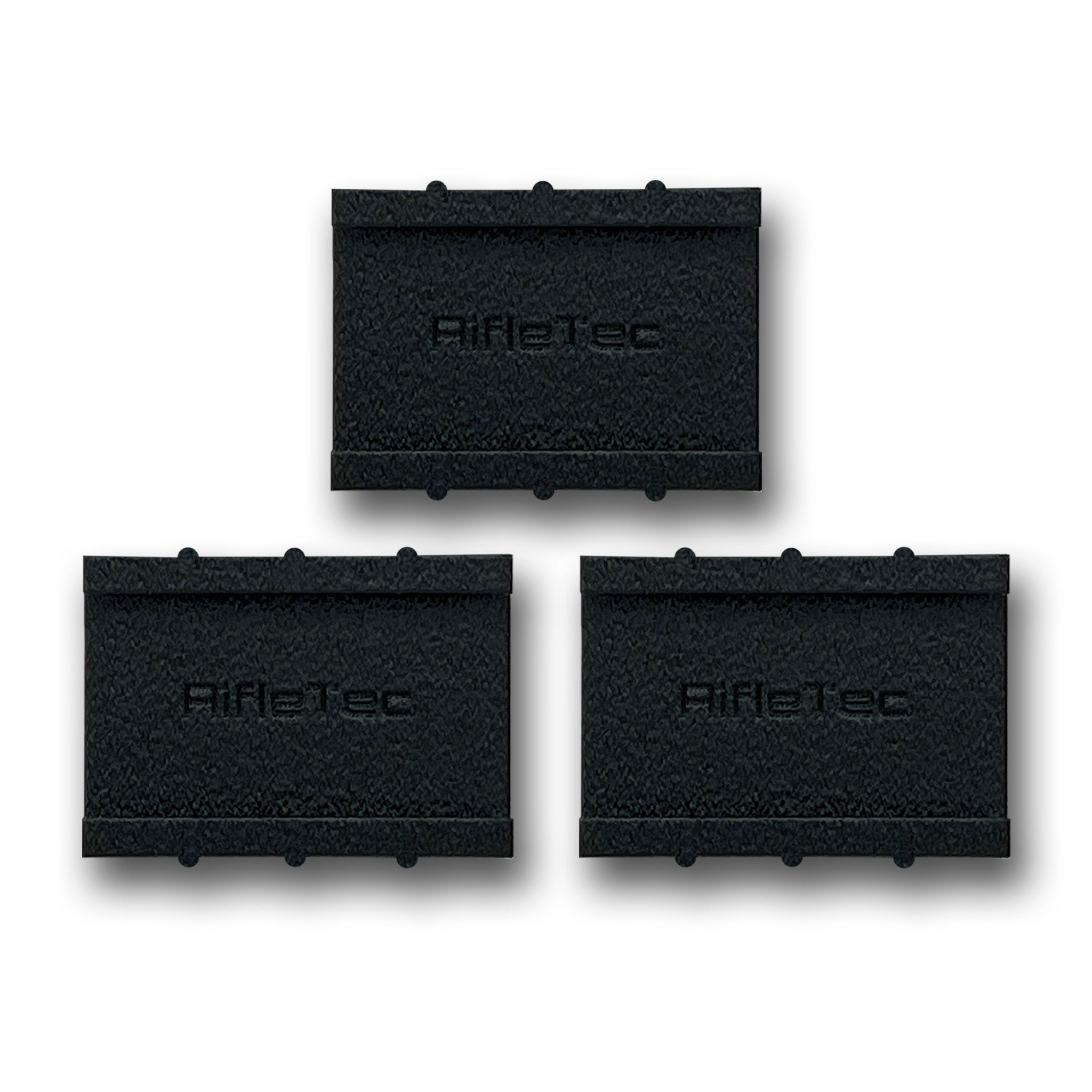 RifleTec AG1 Arca Rail Grips 2.5" Sections (3 Pack)