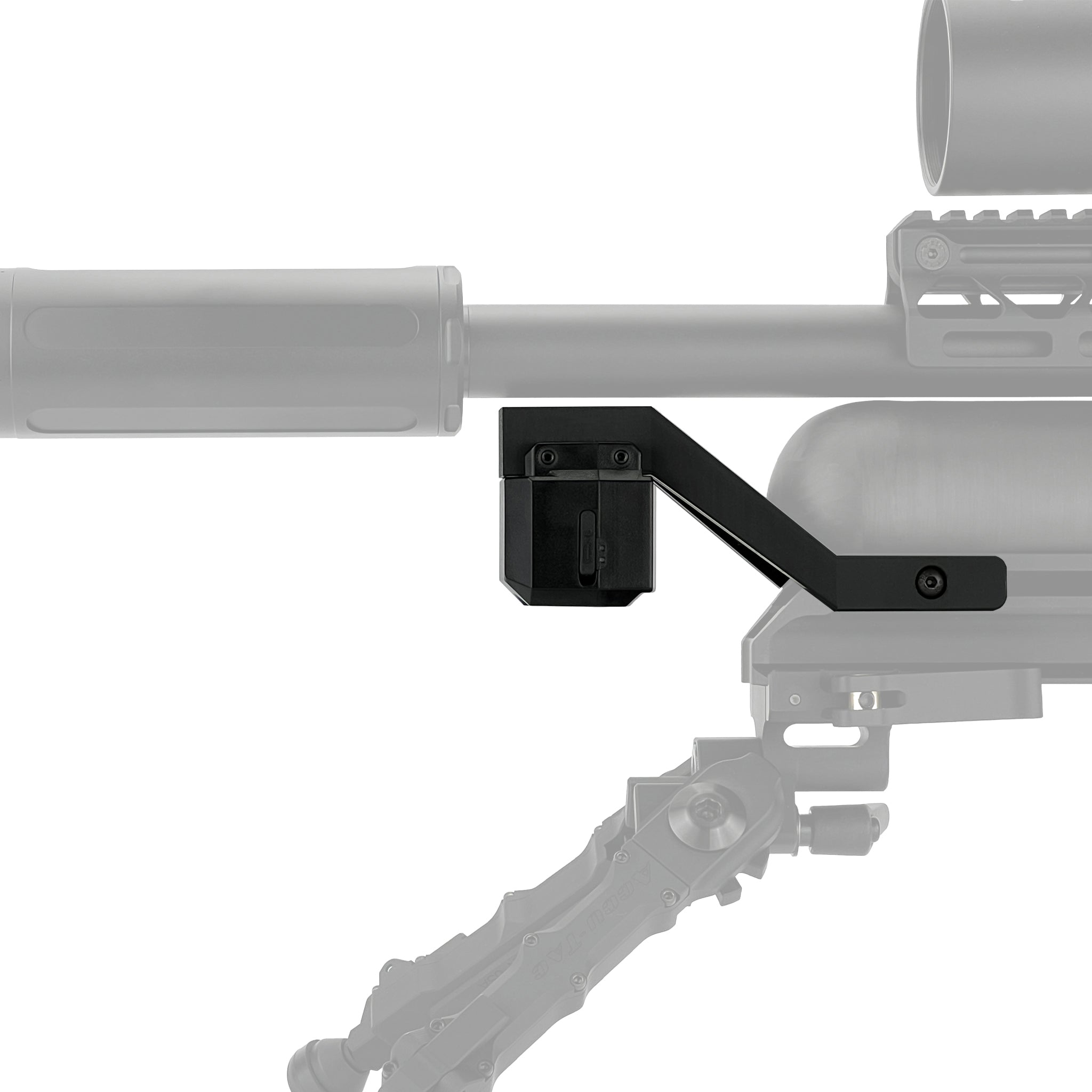 Bracket to mount FX Airguns V2 Pocket Chronograph on AirMarksman Loki Rail
