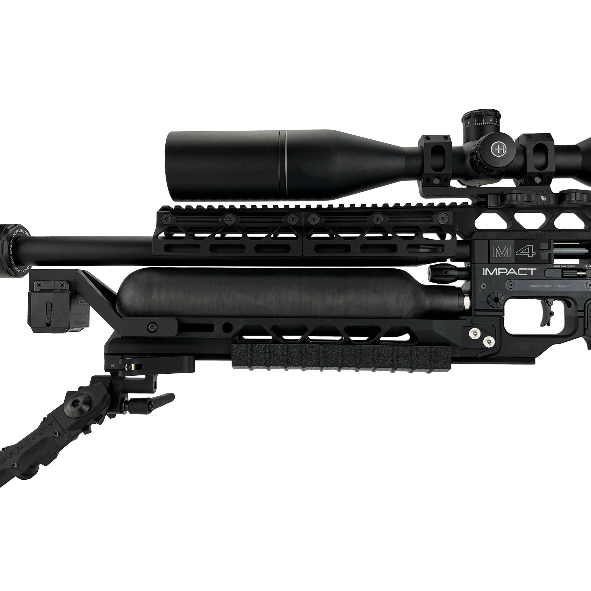 RifleTec LG2 Custom Fit Grip for AirMarksman Loki Rails 6" Section (1 Pack)